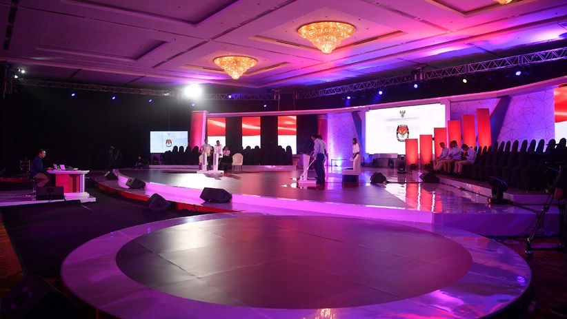 Suasana Hotel Bidakara Jelang Debat Pilpres Perdana - Bagian 3