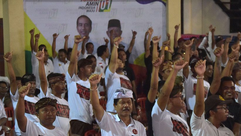 Nonton Bareng Debat Pilpres 2019 di Sejumlah Daerah, Begini Suasananya