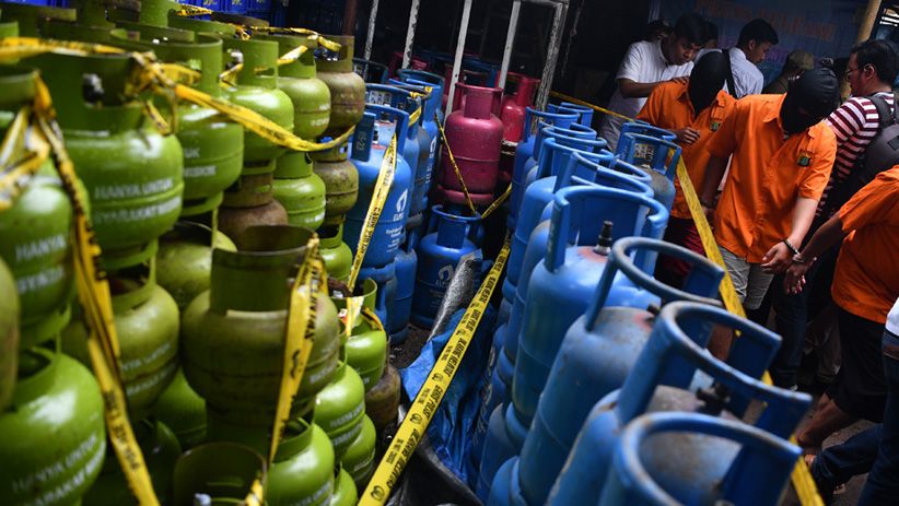 Polda Metro Jaya Ungkap Kasus Tabung Gas 3 Kg dan 12 Kg Oplosan - Bagian 2