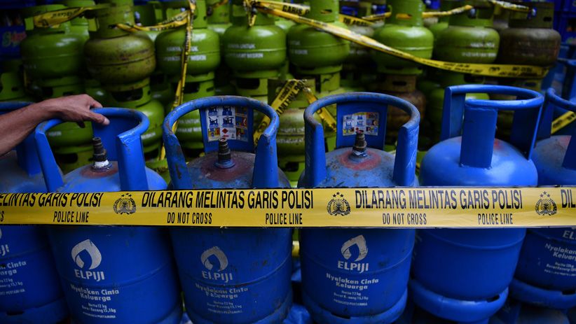 Polda Metro Jaya Ungkap Kasus Tabung Gas 3 Kg dan 12 Kg Oplosan - Bagian 3