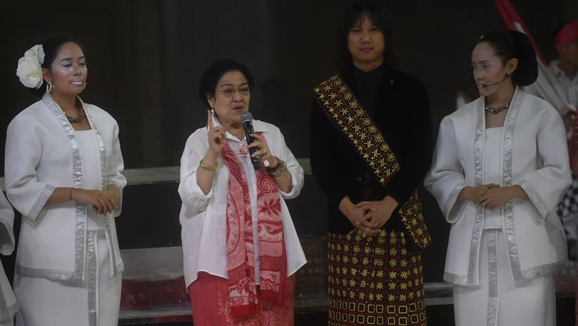 HUT ke-72, Megawati Luncurkan Buku The Brave Lady - Bagian 2