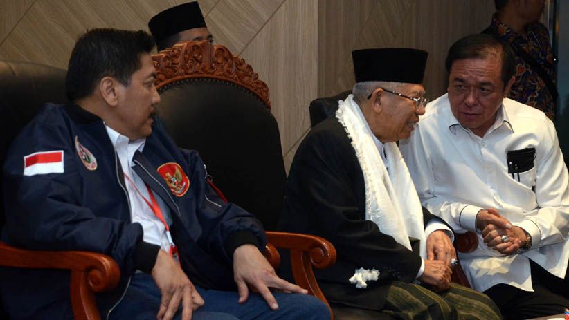 Ma'ruf Amin Hadiri Rakerda Bravo-5 Jawa Timur