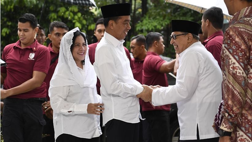 Presiden Jokowi Silaturahmi dengan Quraish Shihab di Pesantren Bayt Alquran - Bagian 3