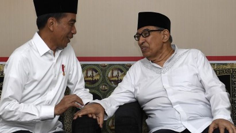 Presiden Jokowi Silaturahmi dengan Quraish Shihab di Pesantren Bayt Alquran - Bagian 2