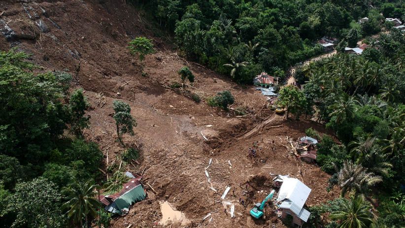 Penampakan dari Udara Dampak Longsor Gowa yang Tewaskan Puluhan Orang - Bagian 2