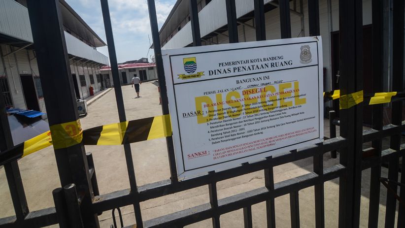 Tidak Ada IMB dan Amdal, Pabrik Girder Kereta Cepat Disegel - Bagian 1