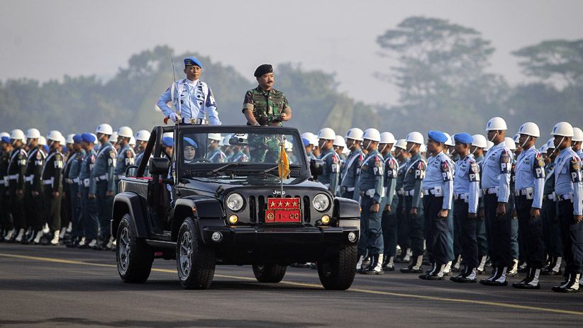 Panglima TNI Pimpin Upacara Operasi Gaktib dan Yustisi 2019 - Bagian 1