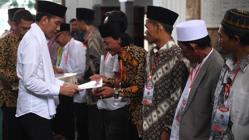 Presiden Jokowi Bertemu Ulama dan Santri Pondok Pesantren
