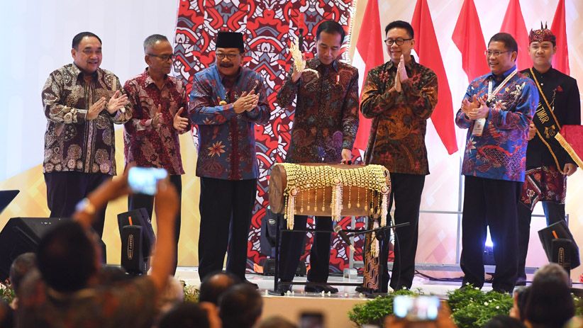 Presiden Jokowi Hadiri Puncak Perayaan HPN 2019 di Surabaya - Bagian 1