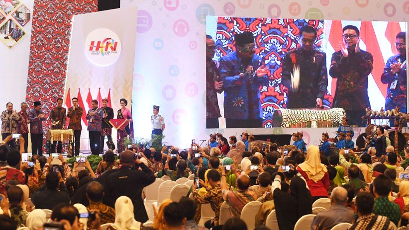 Presiden Jokowi Hadiri Puncak Perayaan HPN 2019 di Surabaya - Bagian 4