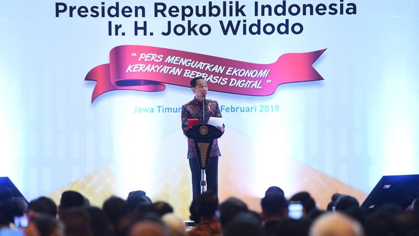 Presiden Jokowi Hadiri Puncak Perayaan HPN 2019 di Surabaya - Bagian 3