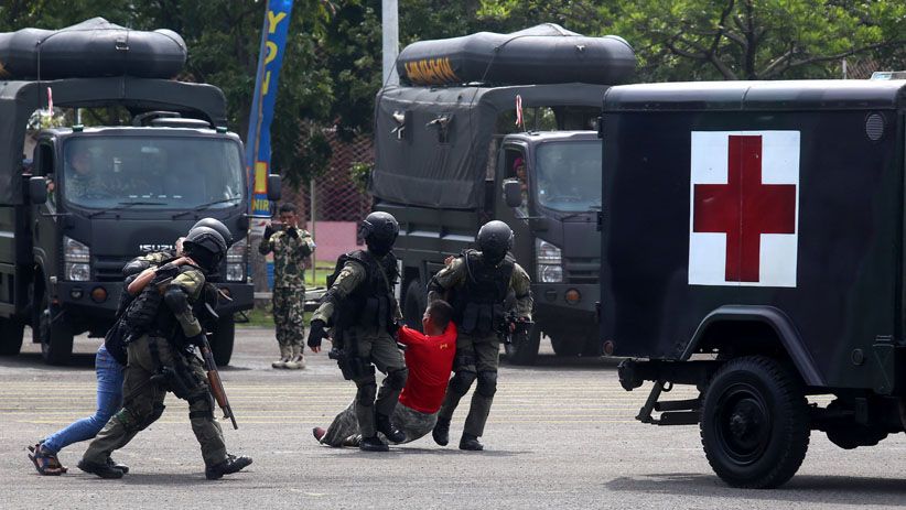 Pasukan Marinir Siap Bantu Amankan Pemilu 2019 - Bagian 5