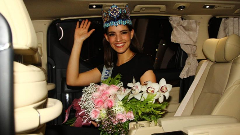 Miss World 2018 Vanessa Ponce Tiba di Indonesia - Bagian 1