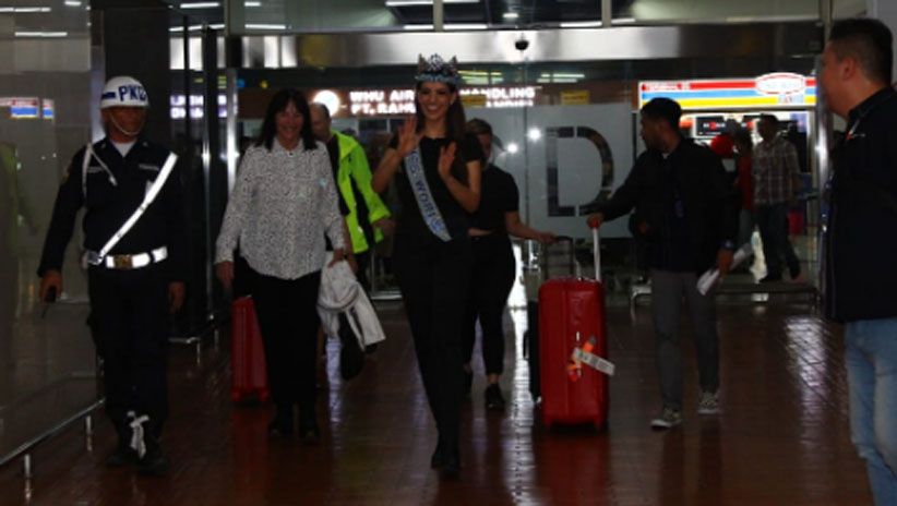 Miss World 2018 Vanessa Ponce Tiba di Indonesia - Bagian 4