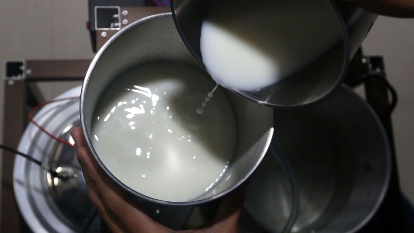 Mahasiswa Stikom Surabaya Ciptakan Alat Pendingin Susu Otomatis