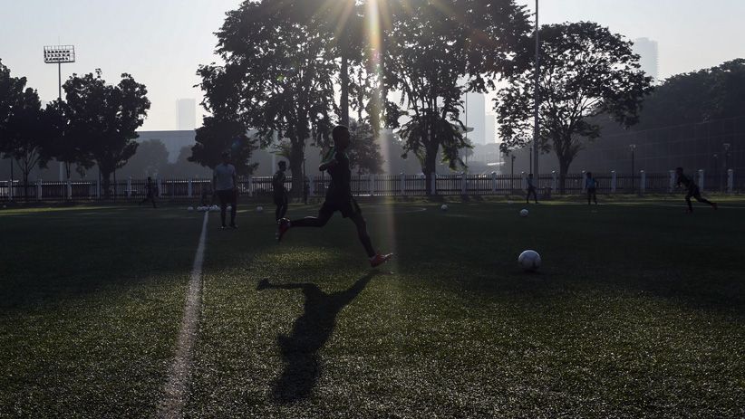 Melihat Pemain Timnas U-22 Latihan Sebelum Ikuti Piala AFF di Kamboja - Bagian 3