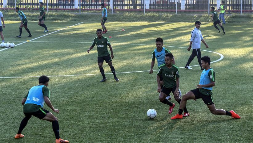 Melihat Pemain Timnas U-22 Latihan Sebelum Ikuti Piala AFF di Kamboja - Bagian 2