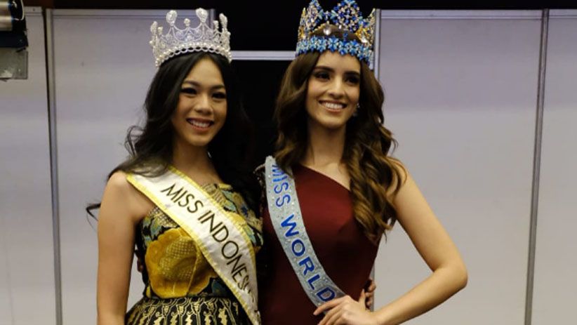 Cantiknya Vanessa Ponce dan Alya Nurshabrina Jelang Final Miss Indonesia 2019 - Bagian 1