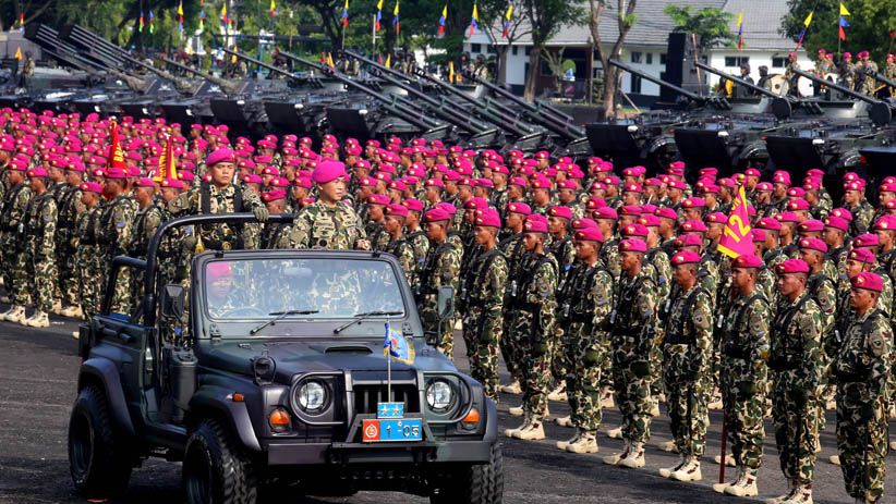 Dankormar Pimpin Sertijab Danpasmar 2 dan Dankolatmar TNI AL