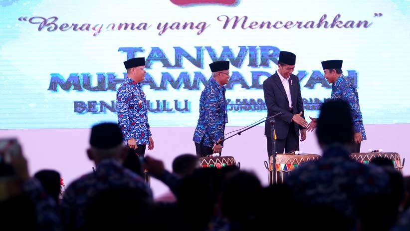 Presiden Jokowi Buka Tanwir Muhammadiyah di Bengkulu - Bagian 1