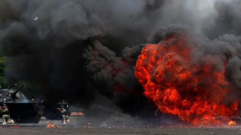 Serangan Kilat Pasukan Taifib Marinir TNI AL Hancurkan Markas Musuh - Bagian 2