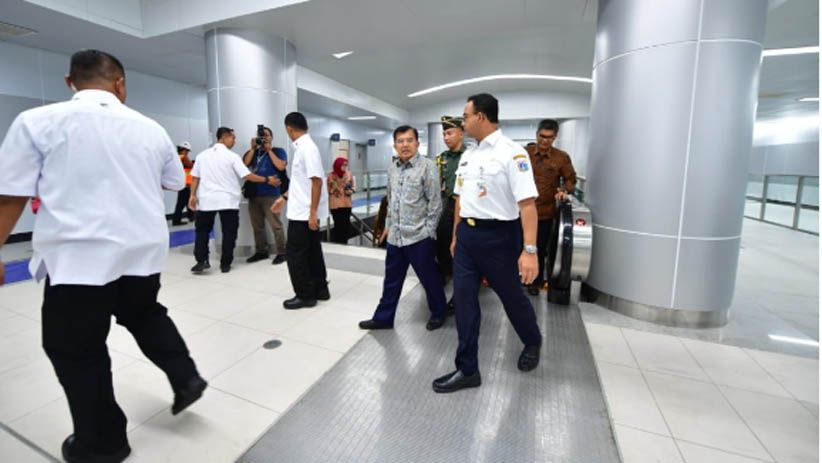 Wapres JK Jajal MRT Bundaran HI-Lebak Bulus - Bagian 4
