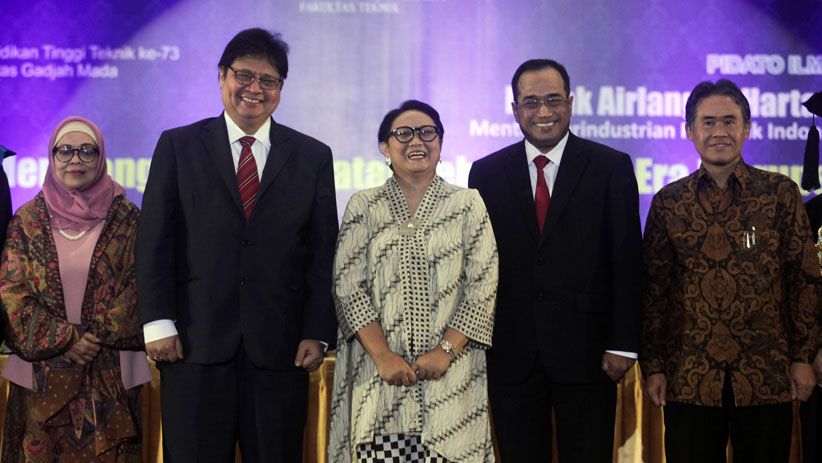 3 Menteri Kabinet Kerja Raih Penghargaan Johannes Award dari UGM