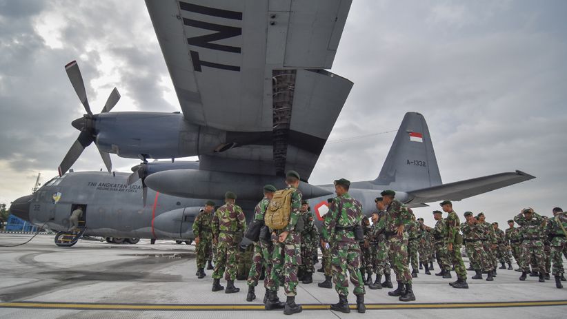 TNI Tambah 1.000 Personel Bantu Rehabilitasi Pascagempa Lombok - Bagian 3