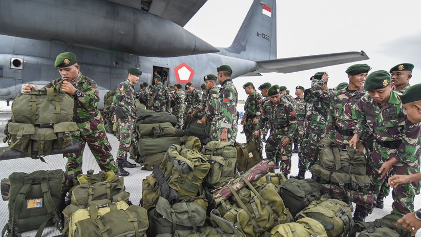 TNI Tambah 1.000 Personel Bantu Rehabilitasi Pascagempa Lombok - Bagian 2