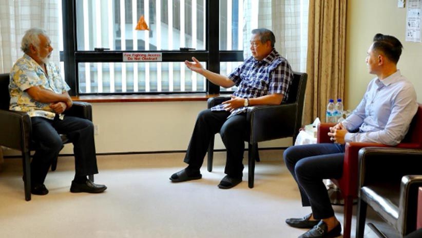 Xanana Gusmao Jenguk Ani Yudhoyono di Singapura - Bagian 1