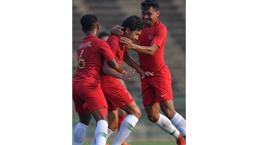 Selebrasi Timnas Indonesia setelah Lolos ke Final Piala AFF U-22 - Bagian 5