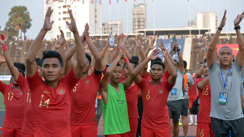 Selebrasi Timnas Indonesia setelah Lolos ke Final Piala AFF U-22 - Bagian 1