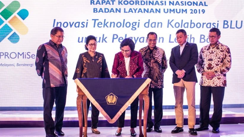 6 Menteri Kabinet Kerja Buka Rakornas Badan Layanan Umum 2019 - Bagian 2