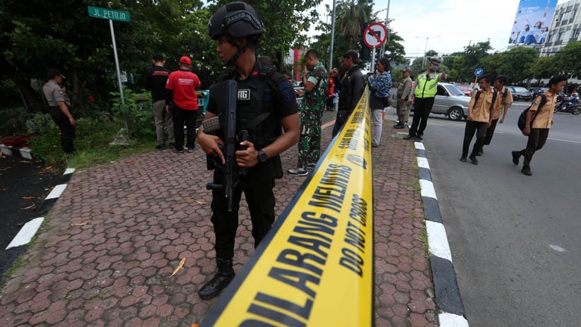 Penemuan Granat di Sungai Bikin Heboh Warga Surabaya