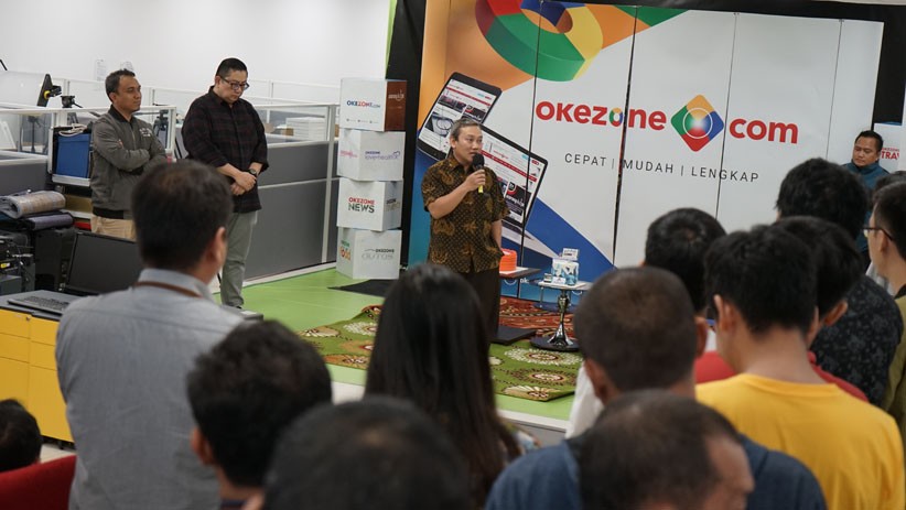HUT ke-12 Okezone Semakin Meriah dengan Kehadiran Miss Indonesia 2019 - Bagian 4