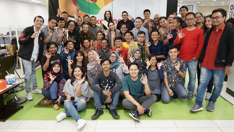 HUT ke-12 Okezone Semakin Meriah dengan Kehadiran Miss Indonesia 2019 - Bagian 6