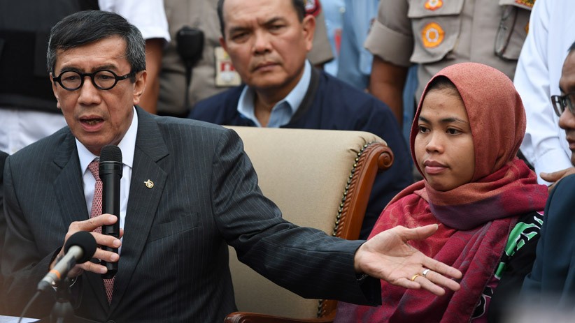 Senyum Siti Aisyah usai Bebas dari Dakwaan Pembunuhan Kim Jong Nam - Bagian 3