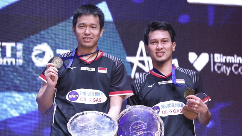 Ekspresi Kemenangan Hendra/Ahsan Juara All England 2019 - Bagian 1