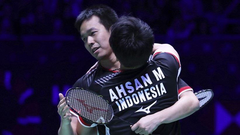 Ekspresi Kemenangan Hendra/Ahsan Juara All England 2019 - Bagian 3