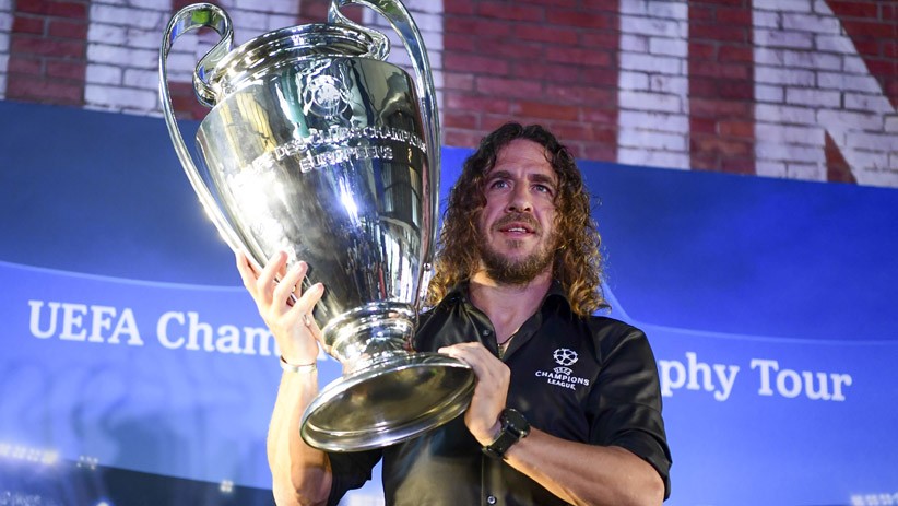 Carles Puyol Bawa Trofi Liga Champions Keliling Indonesia - Bagian 2