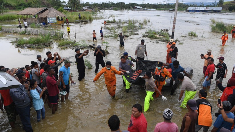 Banjir Bandang Tewaskan 89 Orang, Kawasan Sentani Masih Digenangi Air