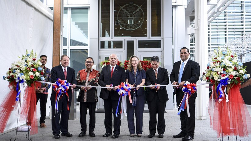 Kedubes AS Resmikan Kantor Baru Berkonsep Ramah Lingkungan - Bagian 2