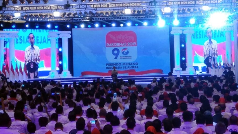 Presiden Jokowi Hadiri Pembukaan Rakornas Partai Perindo - Bagian 2