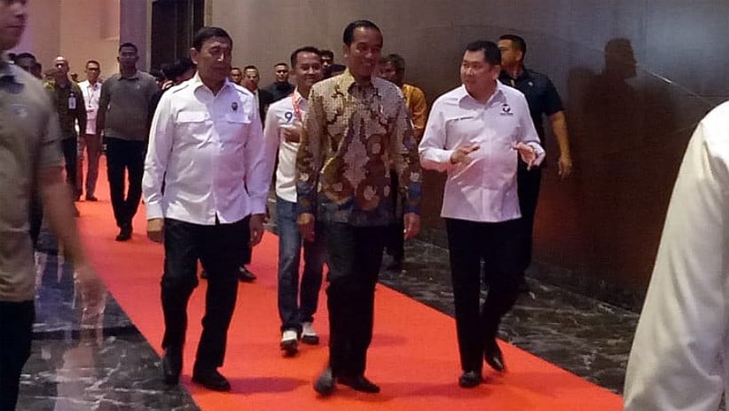 Presiden Jokowi Hadiri Pembukaan Rakornas Partai Perindo - Bagian 1