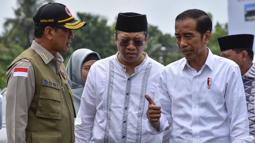 Presiden Jokowi Tinjau Percepatan Rehabilitasi Pascagempa Lombok