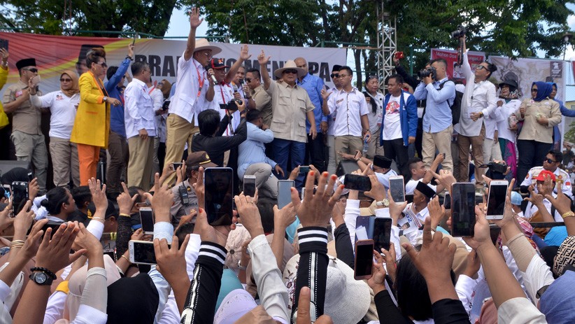Prabowo Kampanye Terbuka Perdana di Manado - Bagian 2
