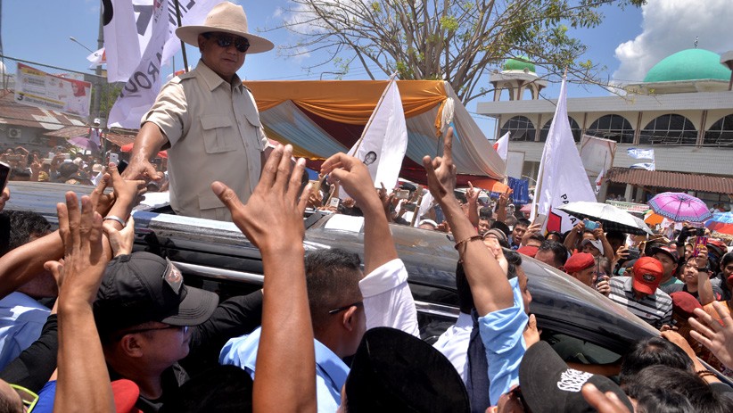 Prabowo Kampanye Terbuka Perdana di Manado - Bagian 1