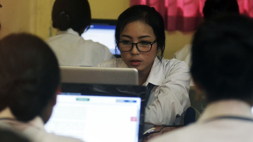 Jutaan Pelajar SMK di Tanah Air Ikuti UNBK, Begini Suasananya - Bagian 2