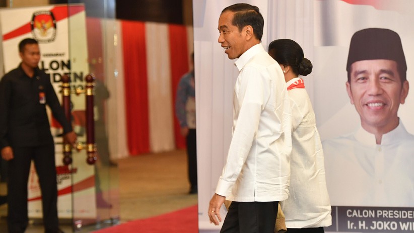 Foto-Foto Debat Calon Presiden Putaran Keempat - Bagian 4