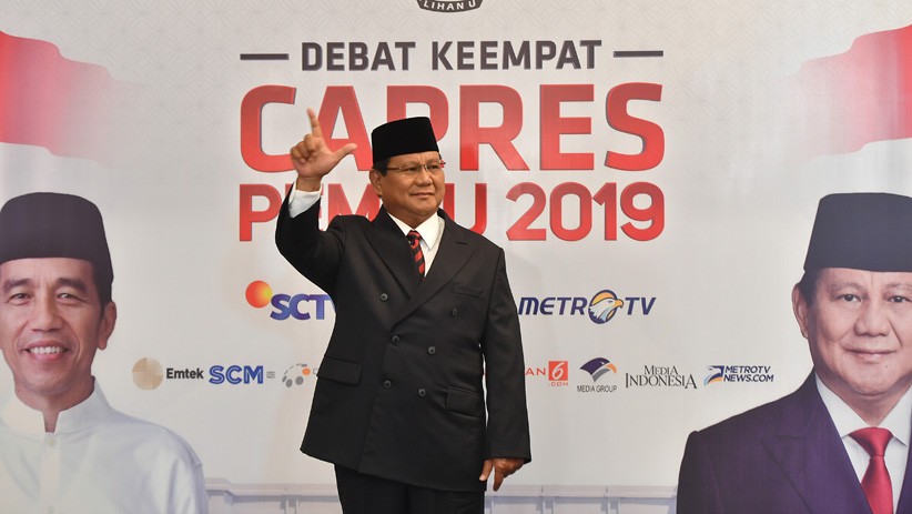 Foto-Foto Debat Calon Presiden Putaran Keempat - Bagian 3